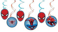 Spider Man Theme 12 Pcs Swirl Pack