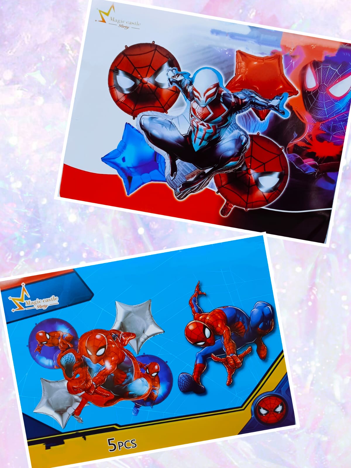 Spider Man 5 Pcs Foil