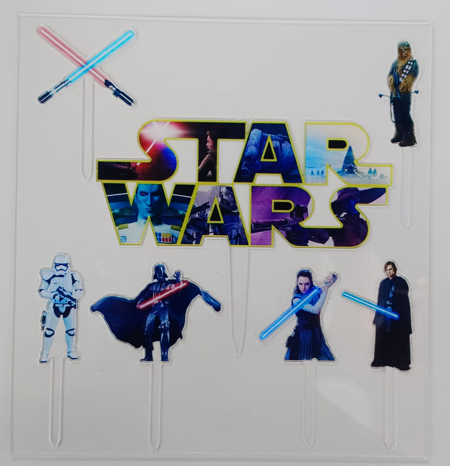 Star Wars Theme Acrylic Topper Set