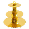 Three-Tiered Cupcake Stand Solid - Cupcake Display Stand - 1 Piece