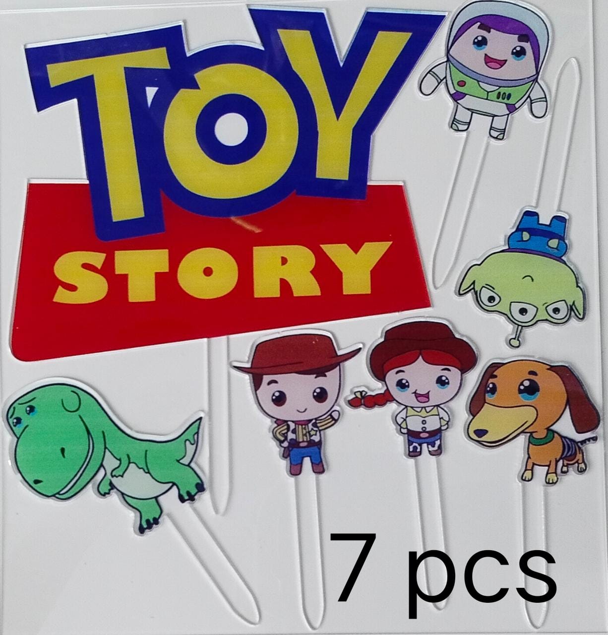 Toy Story Acrylic Topper Set