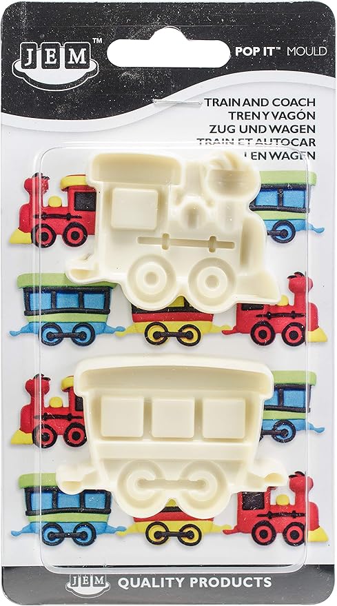 Train And Coach Set 2 Mould