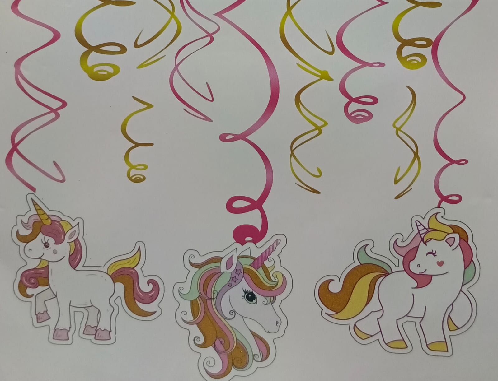 Unicorn 6 Pcs Swirl
