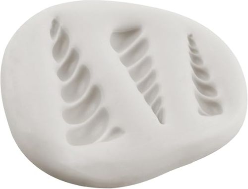 Unicorn Horn Shape Silicone Fondant Mould - 1 Piece