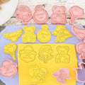 Valentine Theme Cookie Cutter & Embosser Set - 8 Piece - Pack of 1