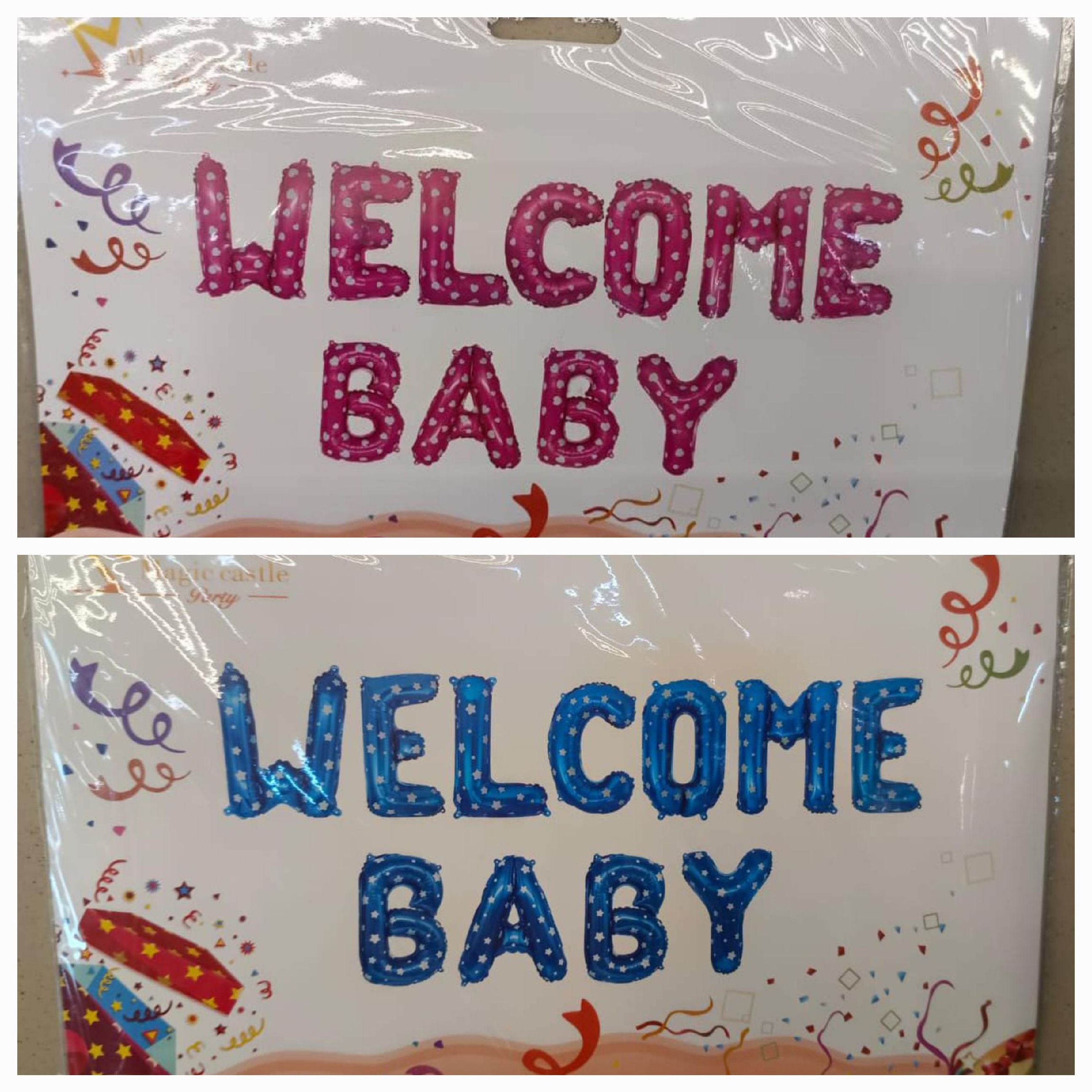 Welcome Baby Foil