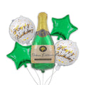 Wine Bottle Theme 5 Pcs Foil Set