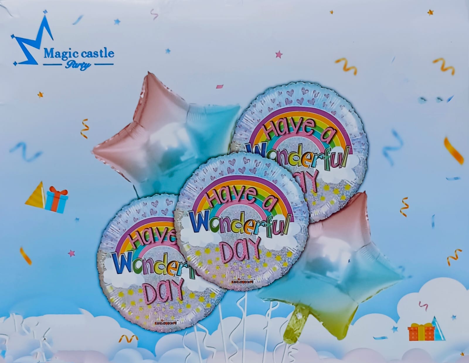 Wonderful Day 5 Pcs Foil