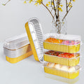 Boat Shape Aluminium With Lid 200ml