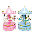 Cake Carasoul with Music Pink Blue