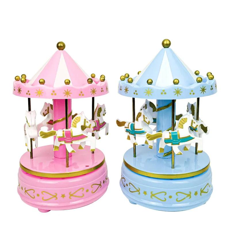 Cake Carasoul with Music Pink Blue