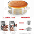 Cake Slicer Ring 6 to 8 Inch