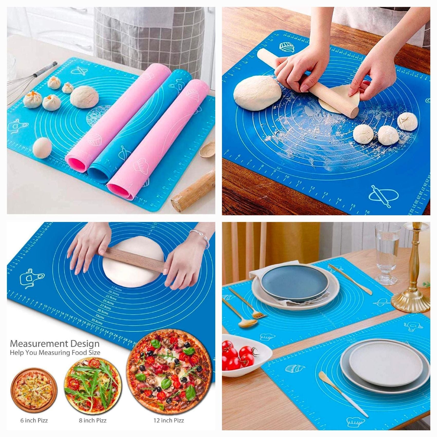 Dough Mat 40 x 50 cm Size 135-150 g Weight
