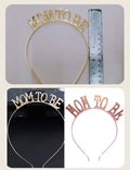Metal Crown Mom To Be - Gold / Rose Gold