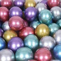 Multi Color Chrome Balloons - 50 Pcs