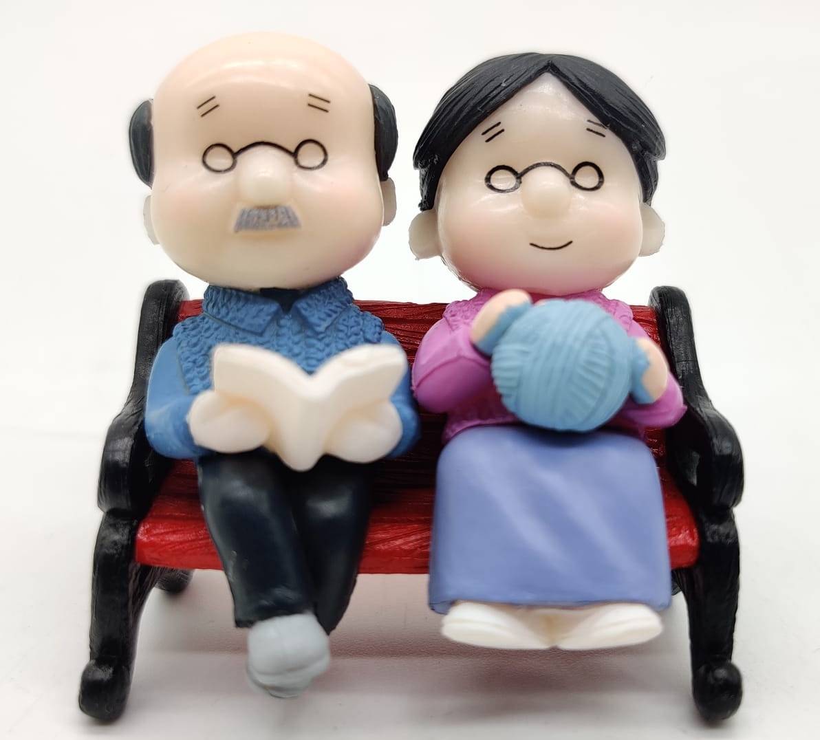 Old Couple Miniature