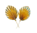 Palm Leaves Golden 2 Pcs Pack