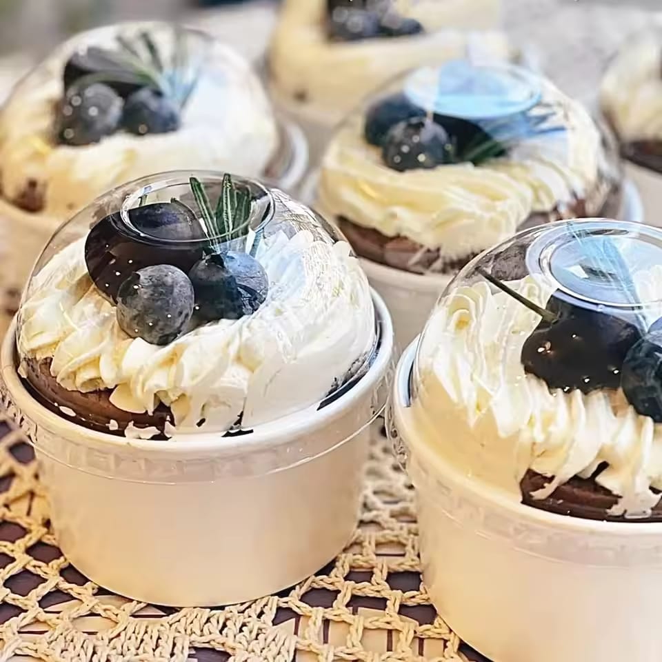 Paper Cups With Lid 200 Ml