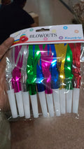Party Blow Horns 10 Pcs Pack Imported
