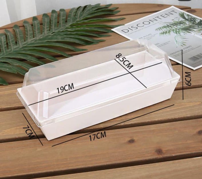 Rectangle Shape Cake Box With Lid