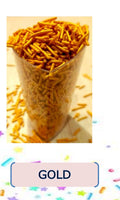 Sprinkle Vermicelli Gold Edible 1 Kg Pack