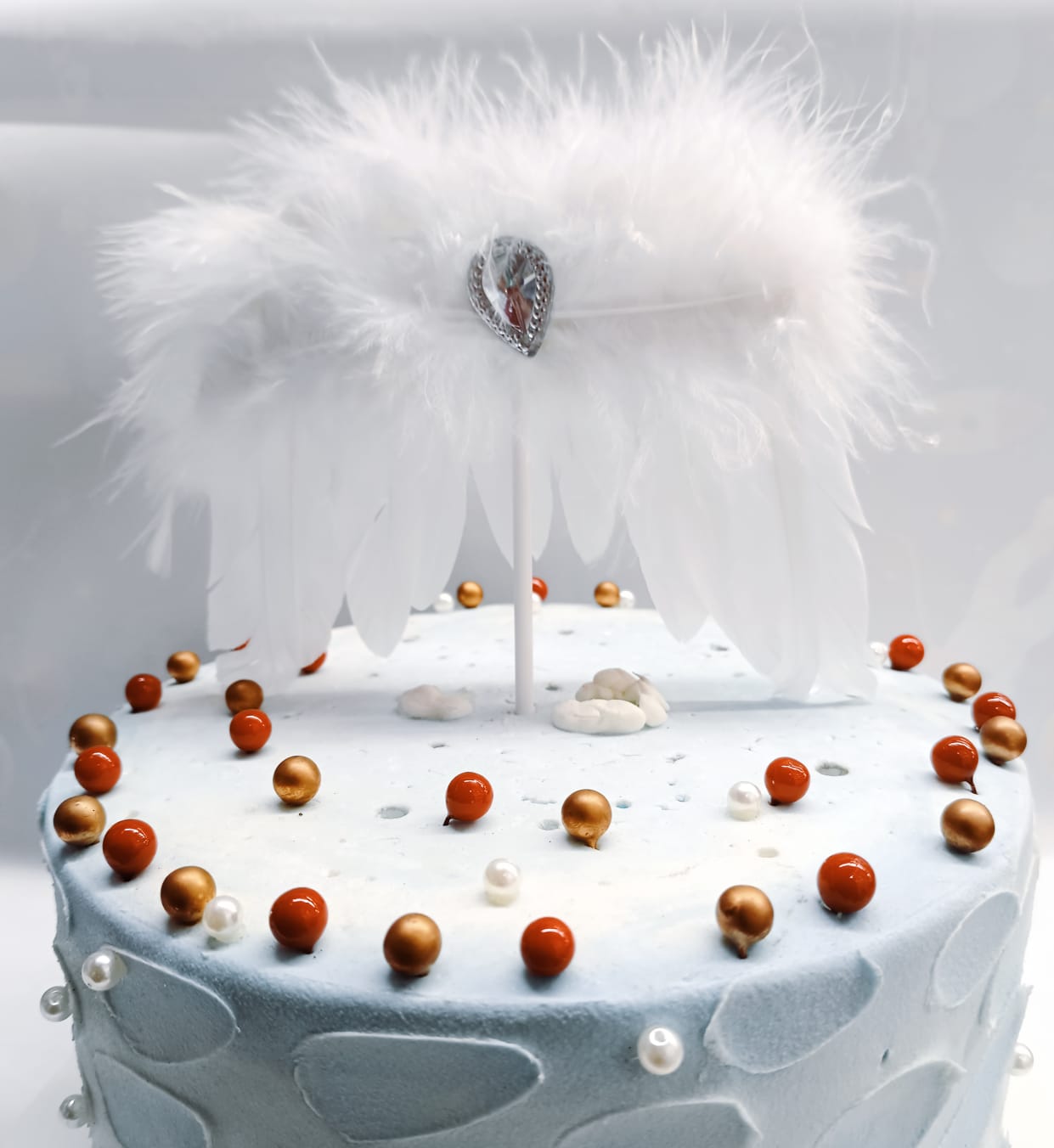 White Feather Topper