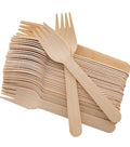 Wooden Fork Pack of 100 Pcs